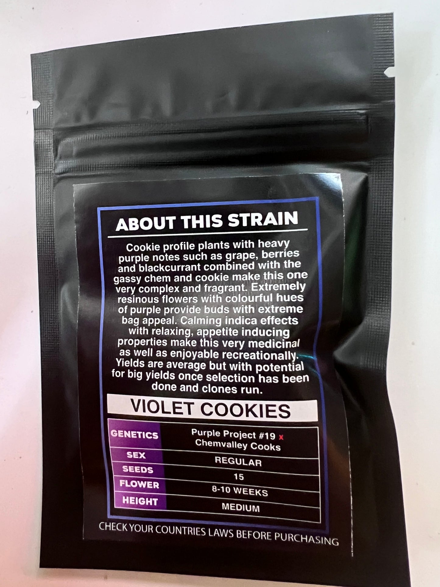 Violet Cookies